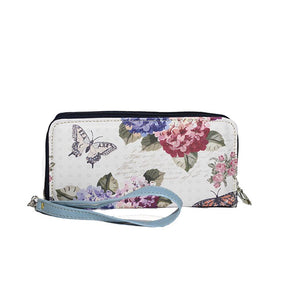 Cartera estampado floral 1